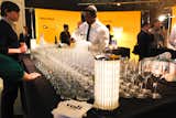 The Bars were illuminated by Vica's battery-powered LED AG Lanterns. Voli Lyte Vodka was served, along with Peroni beer and Sneaky Pete's (for the health conscious).