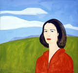 Red Blouse (Big Ada), 1961, Oil on Linen, 193 x 208 cm, Private collection, Art ©Alex Katz/Licensed by VAGA, New York, NY, Photo: Galleria Monica De Cardenas Milano and Zuoz.  Photo 3 of 7 in Alex Katz: Give Me Tomorrow by Aaron Britt
