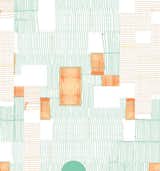 Renée Rossouw’s South African heritage shines through in her bright, earthy designs. Working under Surface Design company, Robin Sprong Wallpaper, everything is imported from Germany and printed locally.

Mint Blanket is lightly geometric and would add a quirky edge to the kitchen or breakfast nook. The orange and mint color combination is surprisingly fantastic. $43 per three square feet.