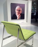 A portrait of Pollock shown next to one of the many iterations of his new CP Lounge for Bernhardt Design.  Photo 2 of 16 in ICFF 2012: Picks from Javits Center by Kelsey Keith
