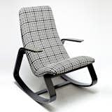 Here's the rocker covered in Verner Panton–designed fabric.  Photo 3 of 4 in Rapson Rockers: A Classic is Reborn