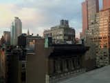 One more rooftop view for good measure. When do you ever get to see New York's cornice lines from so close?