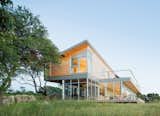 Exterior, House Building Type, and Wood Siding Material  Search “house steel” from Modern Martha's Vineyard Retreat
