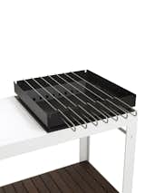 Skewers are also available for cooking on the grill.  Photo 3 of 5 in Modular Platform Makes Outdoor Cooking a Breeze by Alexander George