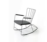 Rocker chair (1948)

Race gave the traditional Victorian rocking chair a new, modern life with this minimal, metal model.