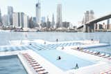 +Pool, a floating pool of the future that will float in New York City's waterways while filtering toxins from the water table, was designed by Dong-Ping Wong and Oana Stanescu of Family New York with Archie Lee Coates and Jeffrey Franklin of PlayLab.