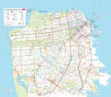 The SFMTA unveiled its new transit map at the exhibitions opening. Here's the existing design.  Photo 3 of 7 in A Cartography Exhibition Uncovers Fascinating Maps About the Bay Area