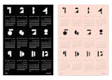 TOYBLOCKS calendars by Snug Studio, $18.50 each at snugonline.bigcartel.com

A super-graphic wall calendar for 2015 brings a dose of rigorous German design to your annual timekeeping.
