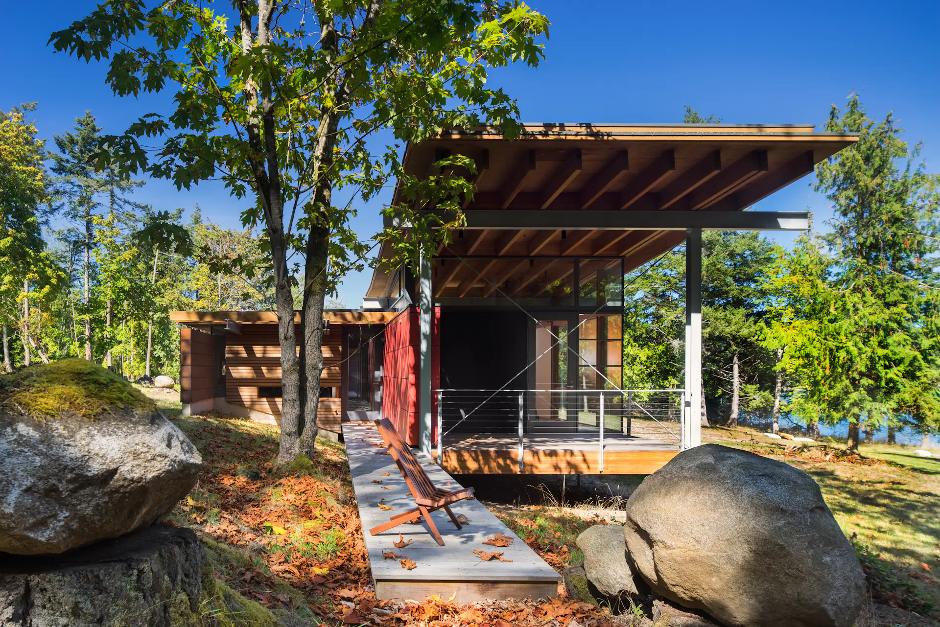 Picture of An Off-the-Grid Island Home for a Seattle Music Producer - Dwell