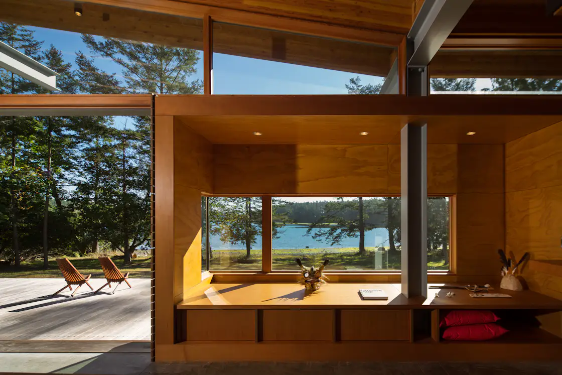 Photo 7 of 16 in An Off-the-Grid Island Home for a Seattle Music ...