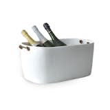 This Large Bucket from San Francisco–based designer Tina Frey is an ideal vessel for any party-thrower. With room for several bottles of wine and champagne, this bucket is crafted from resin, a durable and unexpected material that will complement existing barware and accessories.  Search “pedal bin bio bucket” from Gifts from the Dwell Store: For the Entertainer