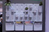 Over at booth #714, San Francisco's Urbio exhibited their magnetic vertical garden, which nabbed Best Accessory.
