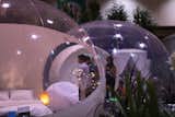 Speaking of spheres: the inflatable Casabubble is a futuristic take on "glamping"; imagine inflating this baby in the middle of the woods. It can run on a car battery!