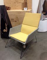 The Muskoka chair is meant to resemble the classic Adirondack chair in angles and proportion, if not much else. (Fun fact: the designer of the original Adirondack called it the "Muskoka"; its more commonly known moniker refers to the region in which it was first produced.) This version, by Hard Goods, is made of weather-proof concrete on steel legs and weighs half as much as a sofa.  Photo 9 of 14 in Dwell on Design 2012: Furniture and Accessories by Kelsey Keith
