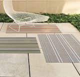 Electric Stripe Utility mats by Chilewich ($45) shophorne.com.  Photo 1 of 5 in Sandy Chilewich