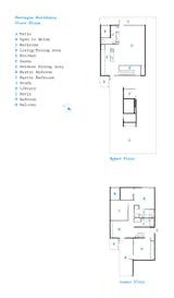 The floor plan.  Photo 15 of 15 in Party-Friendly Apartment in Toronto