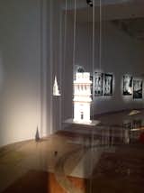 Mohsen Mostafavi curated a beautiful installation of photographic documentation and analysis models of churches Nicolas Hawksmoor built in London.