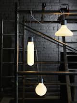 These pendant lamps—"simple shapes that become wonderful when you are mix them together," says Färdig— were released at Stockholm Design Week earlier this year.