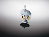 Fatman folding cake stand by Marcel Wanders for Alessi.
