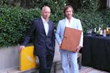 Benedikt Taschen (left) and Marc Newson (right) at the Beverly Hills launch of Marc Newson: Works.  Photo 1 of 5 in 10 Minutes with Marc Newson