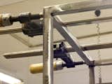 Typically it takes Howe a day or two to finish the metal frame. "It takes patience to make it look seamless," he says. "I want the frames to be strong, but clean, and I don't want to see any of the welds."