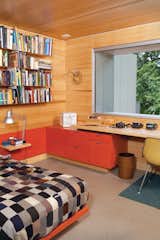 James's bedroom furniture was custom designed by Hatch Workshop.