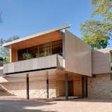 Pollen Architecture residence at 4502 Balcones Drive in Austin, TX 78731 designed by Elizabeth Alford and Michael Young