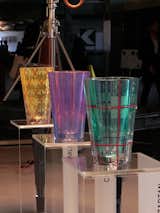 Also on show at Design Junction was a collection of glassware designed by students of the Luxury Industry and Design course at Switzerland’s prestigious ECAL academy. The pieces were produced by Baccarat and the show was curated by London-based designer Bethan Laura Wood. Shown here are Chevron, Tartan, and Harlequin by Spanish and American designers Ana Varela and David Luraschi.