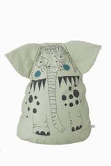 A whimsical elephant illustration and perfect small-person proportions make this bean bag chair a perfect addition to a young child’s room.