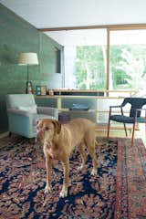Otto is a handsome complement to the Persian Sarouk rug and Gray’s sophisticated interior design work.