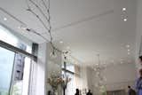 Lindsey Adelman designed the lights dangling above the great room.