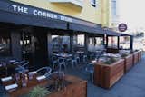Here's the outdoor patio. For more about the restaurant and to read the menu, please visit thecornerstore-sf.com.
