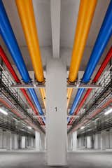 Google keeps things color coordinated better than anyone. Reminiscent of their colorful search logo, these pipes help keep the Hamina run on 100-percent unprocessed water from the Gulf. Instead of worrying about the cleanliness for drinking, Google figured it'd be easier to adapt to the resources around them.  Skylar Bergl’s Saves from A Rare Glimpse of Google's Data Centers