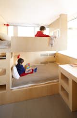 These bunk beds are located just past the wall shown in the previous slide.