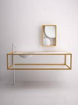 Counter and sink (€6,800), mirror (€680)
