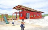 Tsai Design Studio turned a shipping container into a classroom located just outside of Cape Town, South Africa.