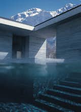 Bet you didn't know that Pritzker-Prize winning architect Peter Zumthor studied at Pratt as an exchange student in 1966! Pictured here is one of the architect's most celebrated works, the spa at Therme Vals in Switzerland.