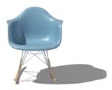 December 26: A landmark design from Charles and Ray Eames, these were the first industrially manufactured plastic chairs. Today's chairs are authentic original design with updated, eco-friendly materials and a large selection of base, shell, and color combinations.