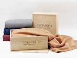 Bedlinen maven Coyuchi has just released the coziest of cozy holiday gifts - an organic wool herringbone blanket crafted in Maine by Brahms Mount, packaged in an eco-friendly wood box. ($438-$1,098)