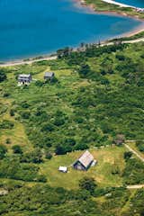 The Risom plot, located on the northern portion of the island, is bordered by a low stone wall, an aesthetic element that appears throughout Block Island.