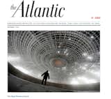 The home page, currently showing imaged from "The Best Photos of 2012" series, this one is of a man walking into the abandoned House of the Bulgarian Communist Party in central Bulgaria. Image from The Atlantic; photo by Dimitar Dilkoff/AFP/Getty Images.