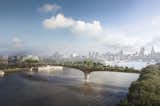Thomas Heatherwick’s Garden Bridge will span the River Thames between the South Bank and Temple Station in London.