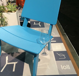 @designmilk: "This is my kinda chair. @lolldesigns #dod2014"  Search “photo week diy backyard blue chairs and succulents” from Dwell on Design 2014: Day Two in Instagrams