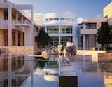 The Getty Center, Los Angeles, 1984-97. (Copyright Scott Frances)Oh, and about that signature shade of clear, bright white paint? It's made by Benjamin Moore and it’s called Meier White. &quot;If I remember correctly,&quot; Meier says, &quot;it came out around the time we were doing the Getty.&quot;
