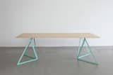 Sebastian Scherer's steel stand Tisch table.
