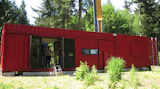 Repurposed shipping containers serve as the primary materials for the houses and working spaces designed by ShelterKraft. The company's designs focus primarily on disaster relief projects, drawing from existing steel frames and skins in order to reduce the use of new materials. Their buildings range from small cargo cottages of 160-square-feet to 700-square-foot warehouses for industrial facilities. Athough they come with electric power, heat and plumbing, they generally require a pre-existing concrete foundation and a local contractor to ensure a smooth, safe installation.