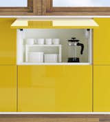 Overhead cabinets now can be easily swung open for ease of access. The kitchens are priced at IKEA’s usual retails. A 10 by 10 foot kitchen fitted with Sektion cabinets will range from around $1,300 to $2,200, excluding appliances.