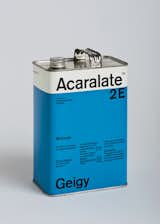 This Acaralete 2E cannister by Markus Löw played with the same motif found in Schmid's medicine packaging.