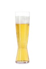 The tall pilsner is a good two inches taller than the tulip stem, but features a slender body, set of two available for $24.90 here.  Search “beer-the-designs-of-drinking.html” from The First IPA-Specific Beer Glass