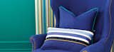 We particularly liked the tone on tone trend applied in cobalt to one of our other favorite details right now: piping.
